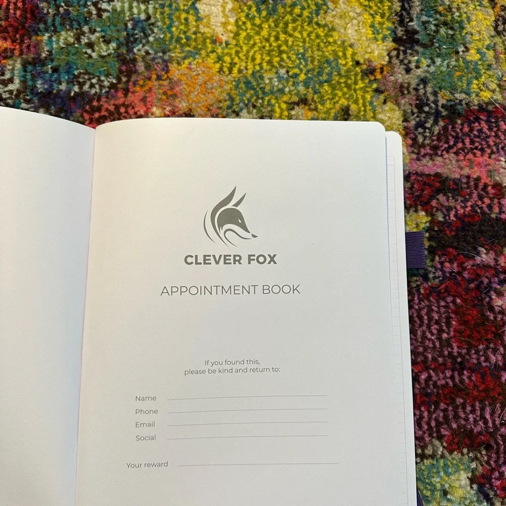 Clever Fox appointment book